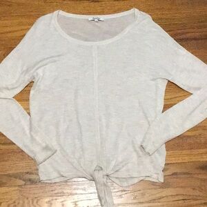 Madewell long sleeve top